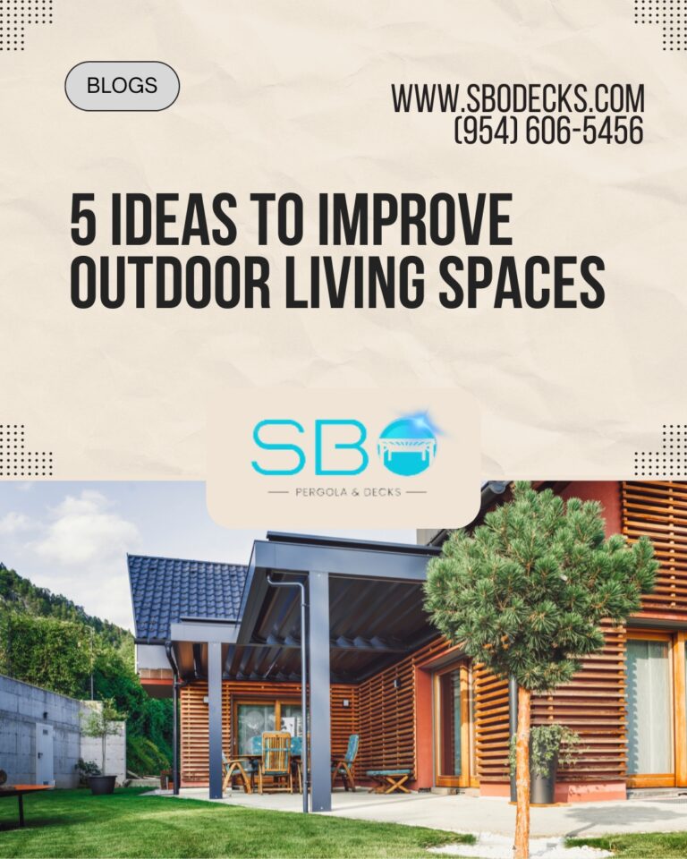 5 Ideas to Improve Your Outdoor Living Space in 2024